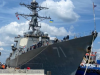 Американский эсминец USS Ross пришвартовался в одесском порту (фото)