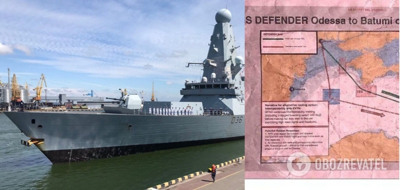 В Британии обнародовали засекреченные документы о проходе эсминца Defender у Крыма