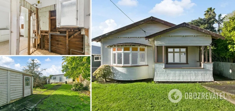 Дом-развалину без туалета продали за 38 млн грн в Новой Зеландии