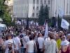Противники сноса МАФов в Киеве пришли протестовать на Банковую (видео)