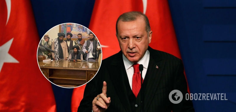 Эрдоган заявил, что Турция готова сотрудничать с талибами