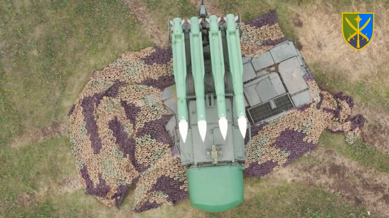 Украинские военные тренировались отражать вражеские авиаудары при помощи ЗРК (видео)