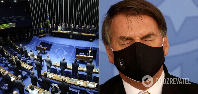 Бразильский сенат признал президента Болсонару виновным в преступлениях против человечности