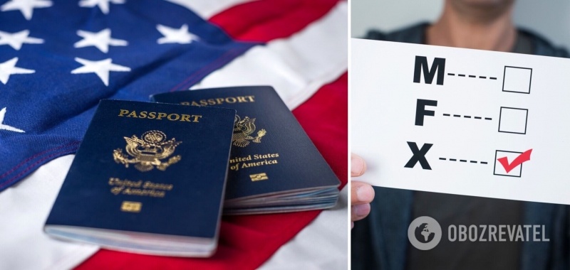 В США впервые выдали паспорт с гендерной отметкой ''Х'': что это значит