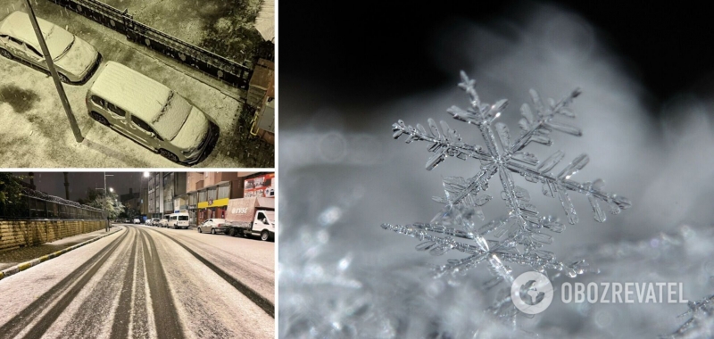 Зима пришла рано: в Турции выпал первый снег. Фото и видео