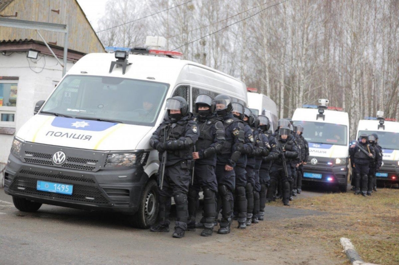 В МВД рассказали о ходе спецоперации на границе с Беларусью (видео)
