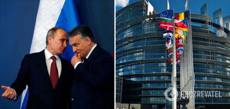 ''Осушить болото'': Орбан раскритиковал Европарламент и выступил за его роспуск