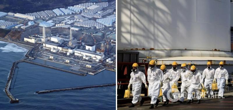 Япония сбросит в океан миллион тонн загрязненной воды с АЭС ''Фукусима-1''