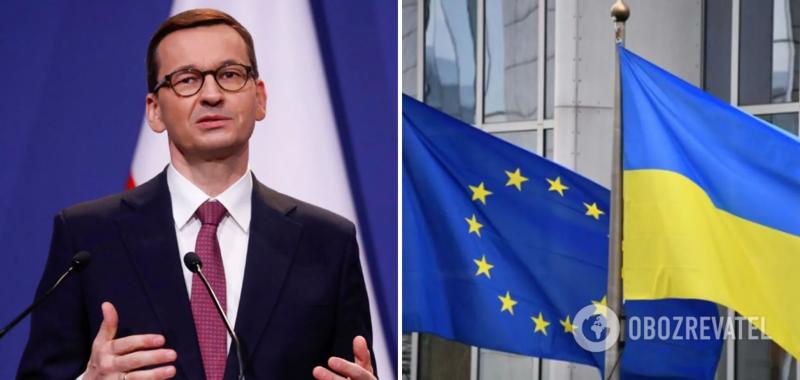 Премьер Польши: Европа будет полностью объединена только Украиной как членом ЕС
