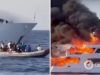 На борту были 29 человек: в Египте произошел масштабный пожар на туристической яхте. Видео и фото
