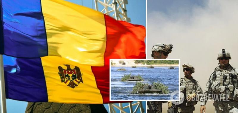 Приднестровью приготовиться? На границе Молдавии военные тренируются форсировать реки на западных танках