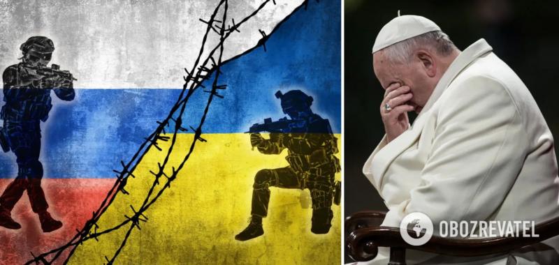 ''Грохот оружия заглушает попытки диалога'': Папа Франциск призвал не прекращать молиться за мир в Украине