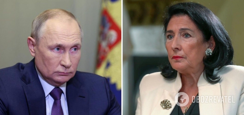 Президент Грузии признала, что РФ снова нападет на ее страну, если ''Украина не выстоит''
