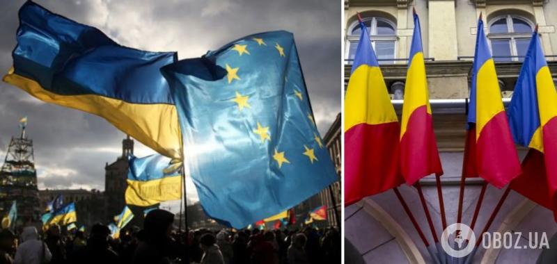 ''10 лет назад украинцы отдали свой голос за Европу'': Румыния поддержала начало переговоров о вступлении Украины в ЕС