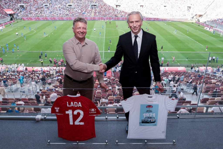 Марка Lada – официальный партнер Российского футбольного союза