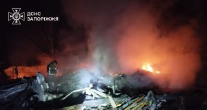 Дроны РФ ночью атаковали город Вольнянск на Запорожье – погибли мирные жители