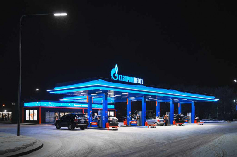 Количество АЗС «Газпром нефти» достигло в России полутора тысяч