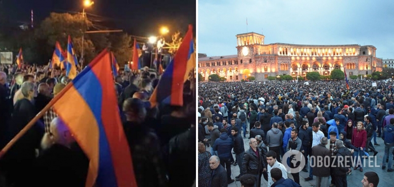 В Ереване проходит митинг с требованием отставки премьера Пашиняна: подробности